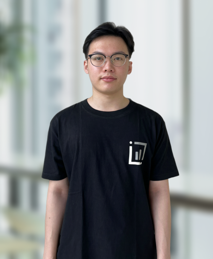 Portrait of Kevin Charles in the office